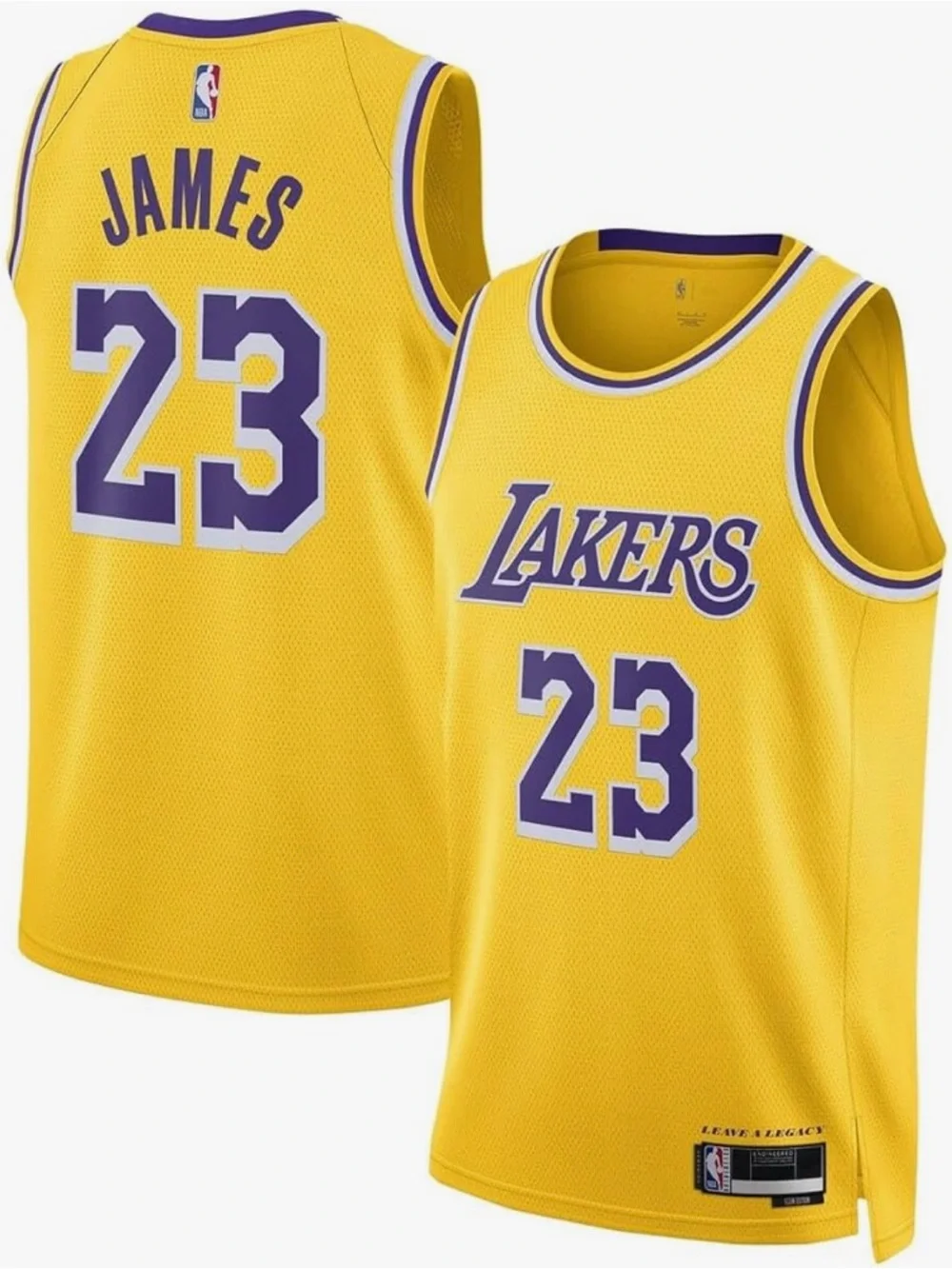 Nike Los Angeles Lakers #23 Lebron James Basketball Jersey Kids Youth Size NWT